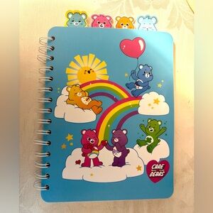 Care Bears Blue Notebook with Tabbed dividers